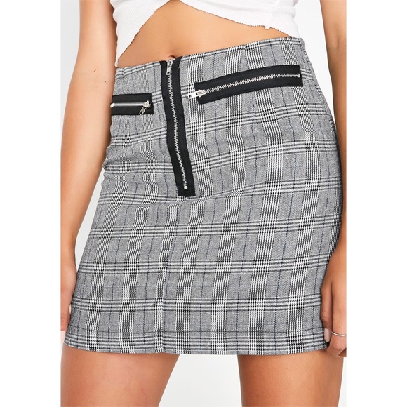 Dolls Kill Dresses & Skirts - Love + Harmony Plaid Mini Skirt
